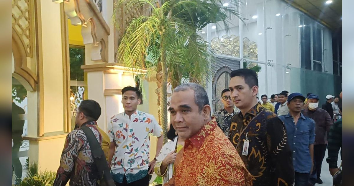 Kumpul Bareng Koalisi Prabowo-Gibran, Plt Ketum PPP Mardiono Hadiri Acara Halalbihalal Partai Golkar