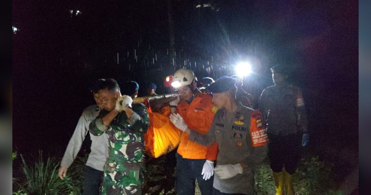 Jasad Ibu dan Anak Ditemukan, Tim SAR Setop Pencarian Korban Tanah Longsor di Tana Toraja