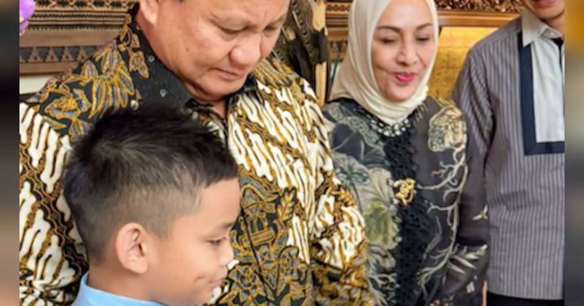 Momen Prabowo Bertemu dengan Cucu Zulkifli Hasan yang Jago Bahasa Inggris, Kaget saat Dengar Cita-Citanya