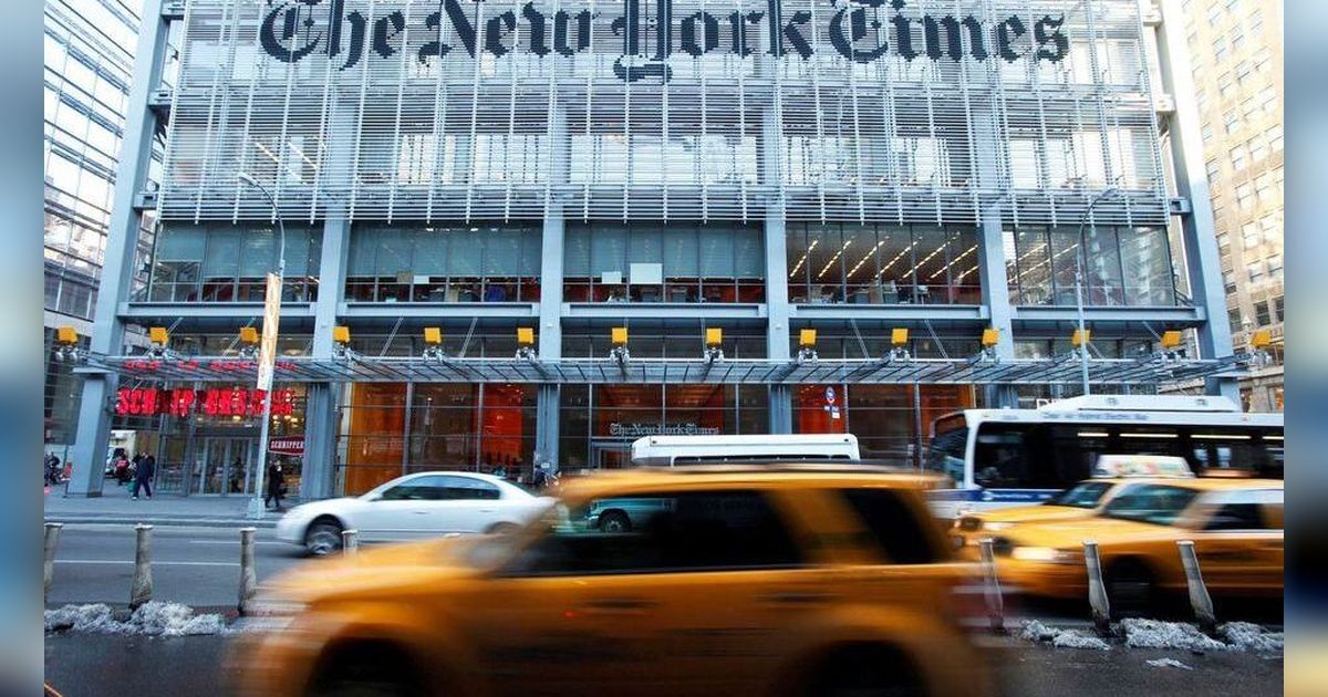 New York Times Larang Jurnalisnya Gunakan Kata 'Genosida' dan 'Palestina' Saat Tulis Berita Soal Perang Israel di Gaza