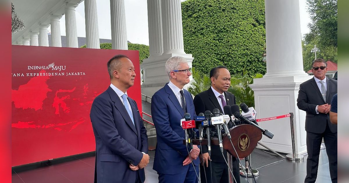 Usai Bertemu Jokowi, CEO Apple Umumkan akan Buka Developer Academy di Indonesia