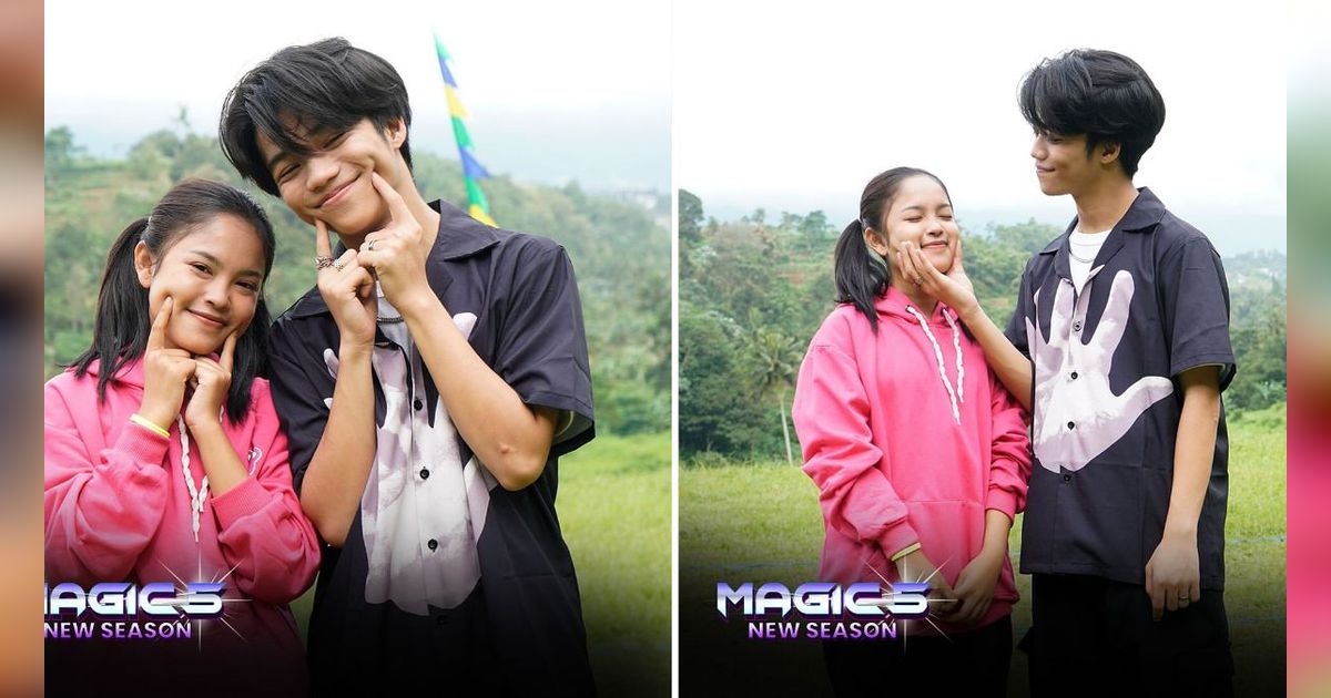 Main Bareng di Magic 5, Intip Momen Kebersamaan Afan DA dan Novia DA yang Curi Perhatian