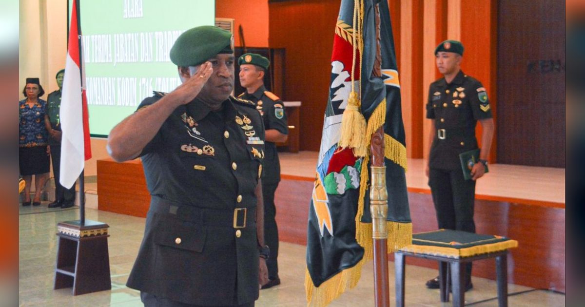 Putra Papua Dipercaya Pimpin Kodim Tolikara, Kedepankan Pendekatan Humanis