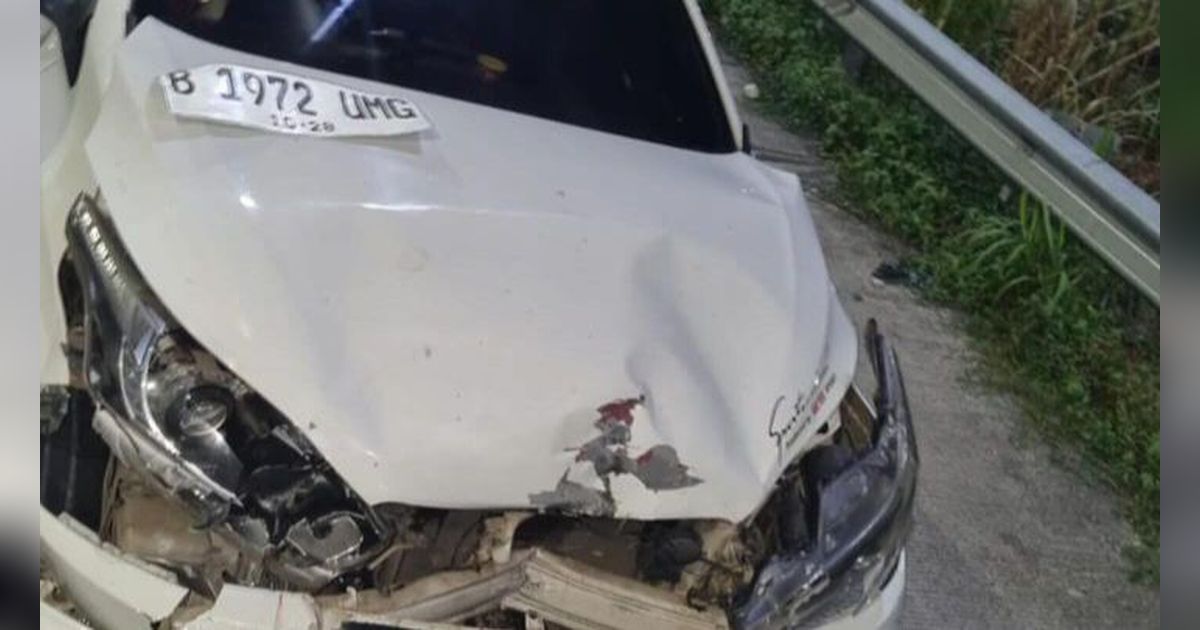 Yaris Tabrak 11 Kendaraan di Bekasi saat Kabur Setelah Menyerempet