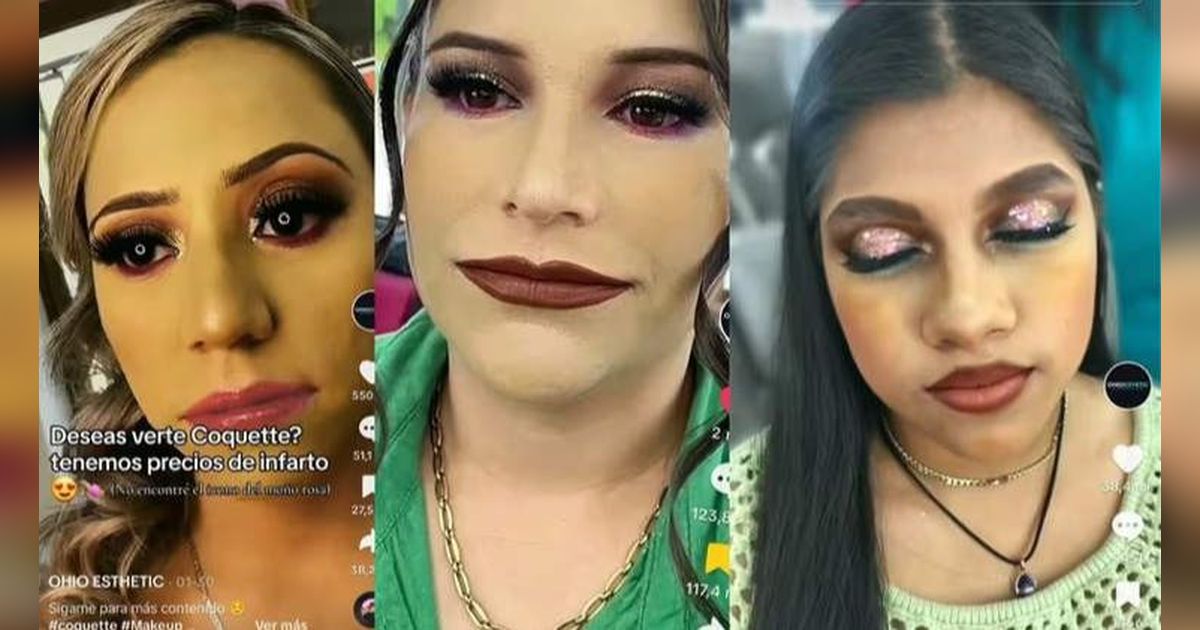 Salon Kecantikan di Meksiko Langsung Viral Gara-Gara Hasil Makeup yang di Luar Nalar