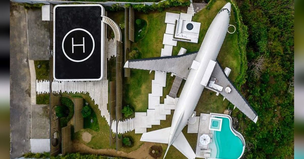 Kreatif, Developer Ini Membuat Boeing 737 jadi Villa yang Menakjubkan