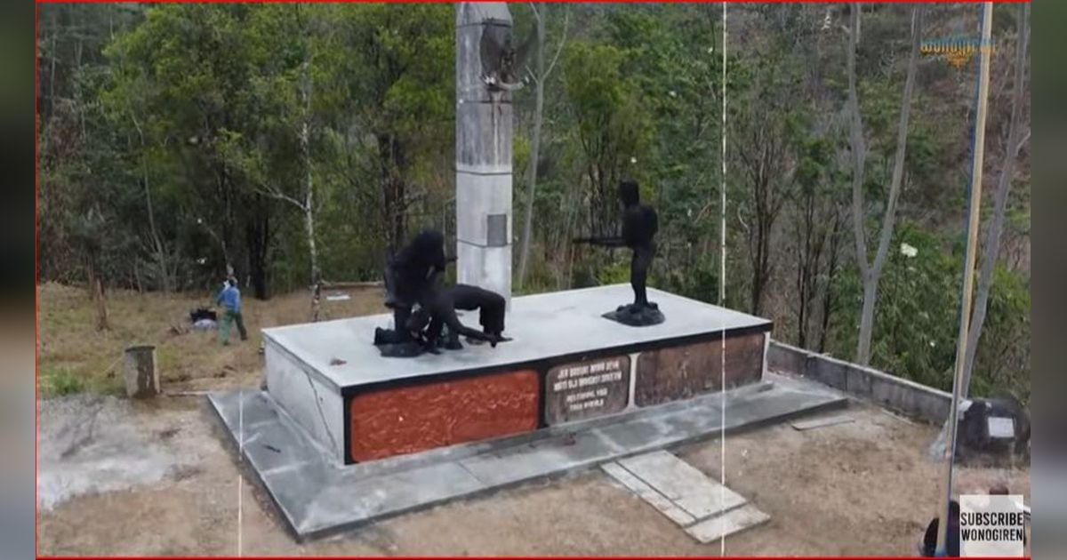 Monumen Ini Jadi Saksi Bisu Kejamnya Pembantaian PKI di Wonogiri, Begini Kisah di Baliknya