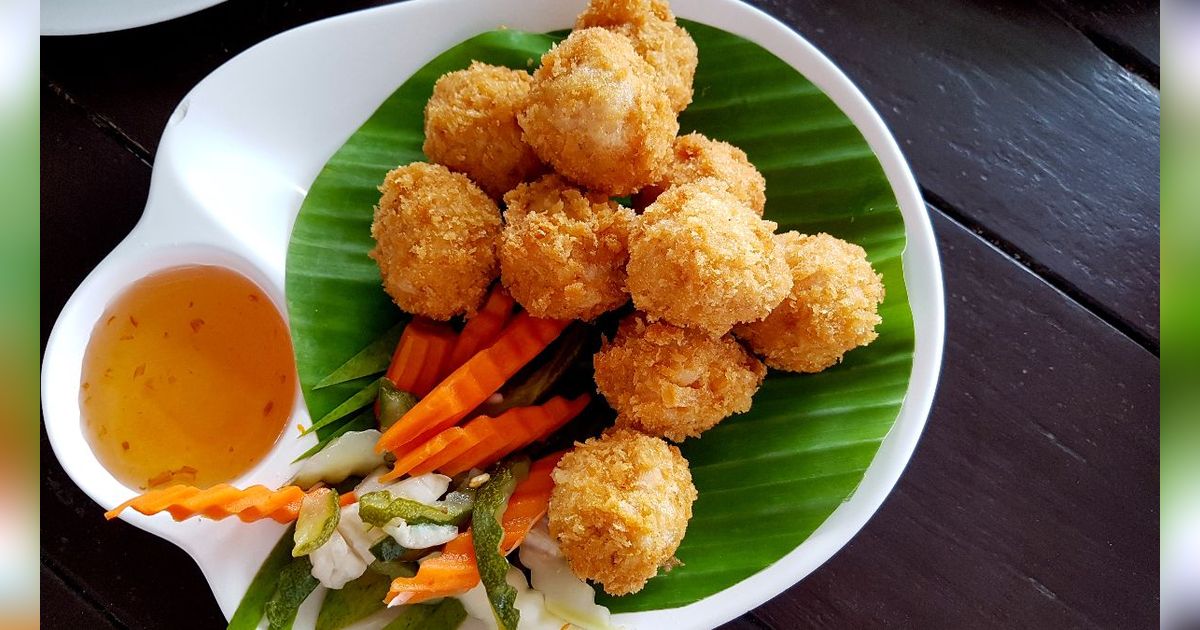 Resep Bakso Udang Goreng, Renyah di Tiap Gigitan