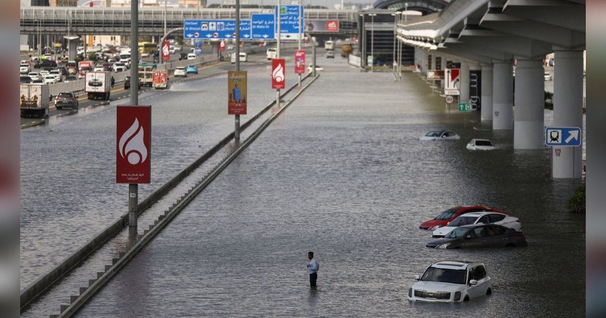 Viral Video Langit Dubai Berubah Hijau Usai Banjir Besar, Ilmuwan Belum Mampu Ungkap Penyebab Pasti