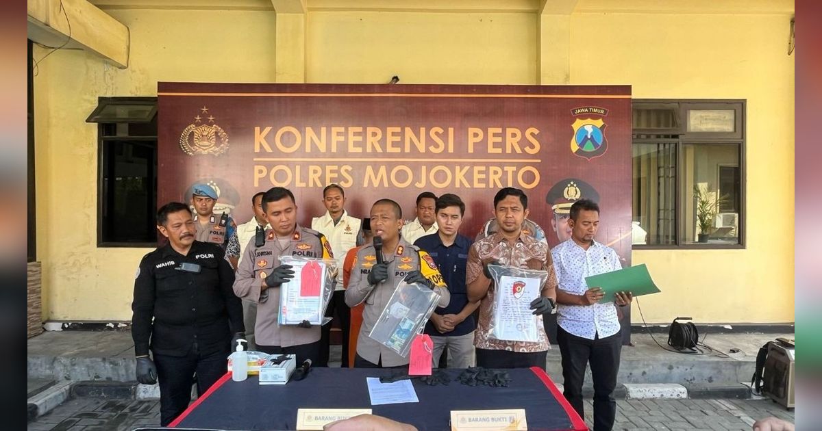 Apes! Kades di Mojokerto Ditangkap Polisi Usai Halal bi Halal dengan Bupati, Ternyata Gara-Gara Ini