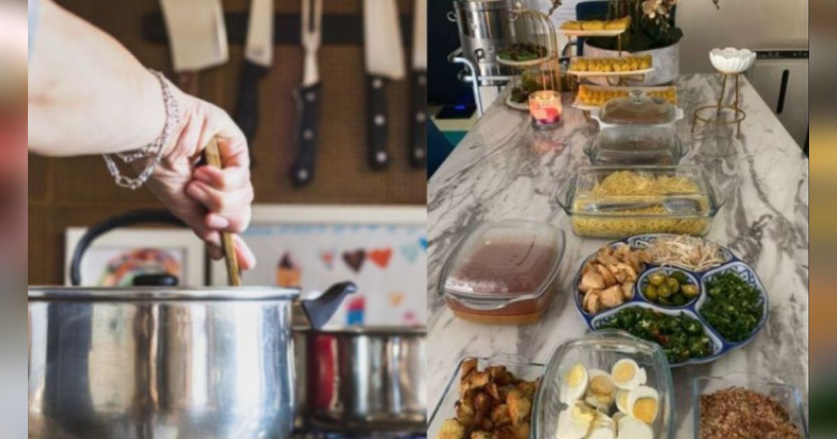 Susah Payah Siapkan Hidangan Lebaran Saat Open House, Ditunggu Sampai Larut Kerabat Tak Datang, Sedih Banget!