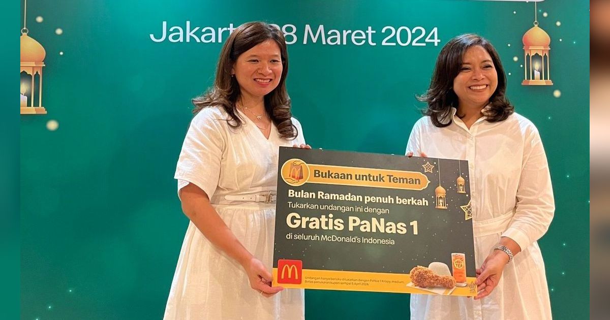 Aksi Berbagi McDonald's Indonesia Selama Ramadan Jangkau Lebih 58 Ribu Orang