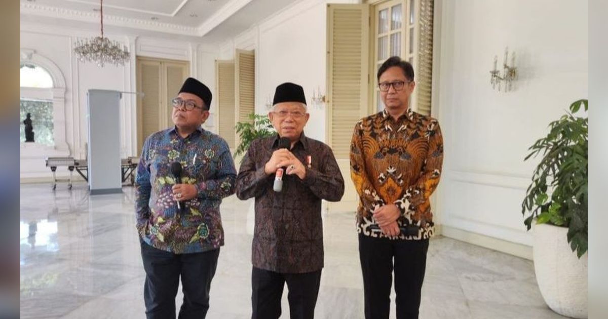 Dituding Kurang Berperan di Pemerintahan, Ma'ruf Amin: Saya Bukan Tipe Wapres yang Suka Tampil Atraktif