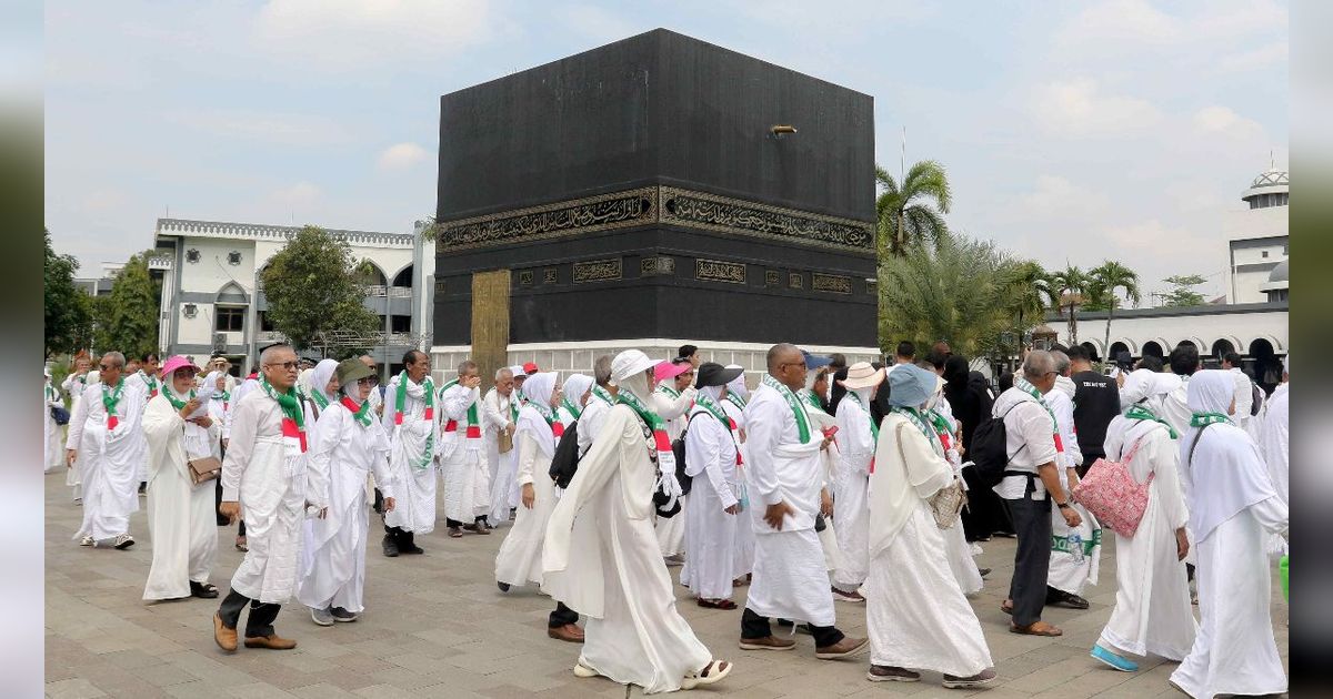 FOTO: Semangat Calon Jemaah Haji Ikuti Manasik, Ini Tujuan dan Manfaatnya