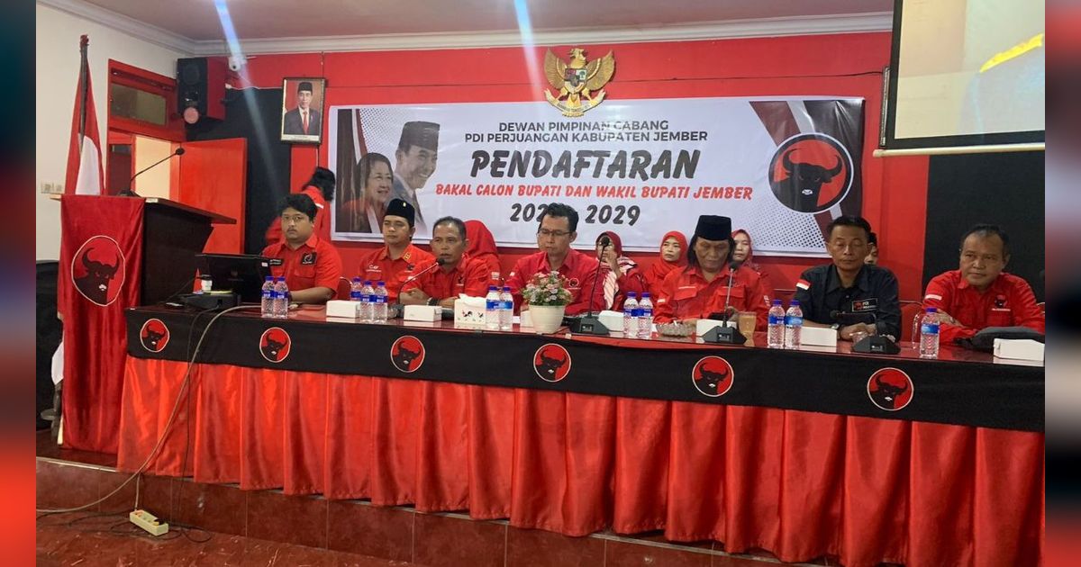 PDIP Buka Penjaringan Bakal Cabup Jember, Ada Peluang Berkoalisi dengan Gerindra