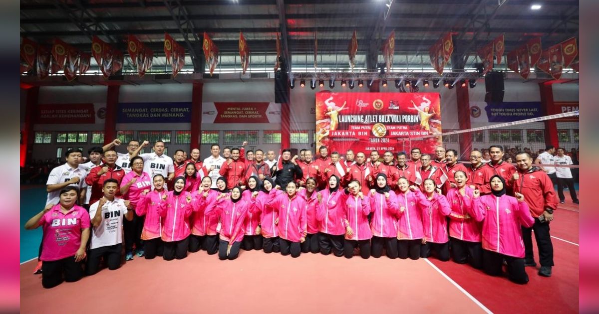 Kepala BIN Luncurkan Tim Voli Jakarta BIN & STIN BIN, Ingin Lahirkan Atlet Sekaliber Megawati Hangestri
