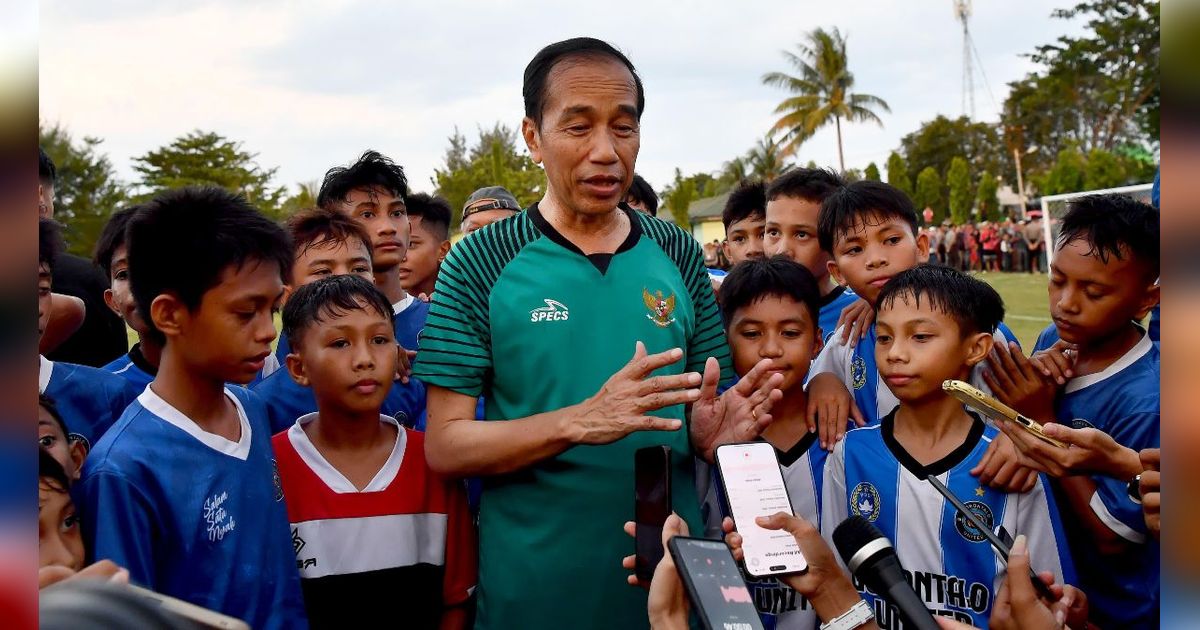 Presiden Jokowi Doakan Timnas U-23 Cetak Banyak Gol ke Gawang Yordania