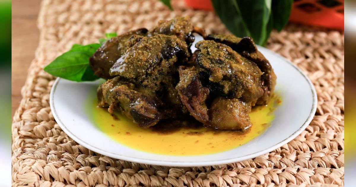 Resep Ati Ampela Bumbu Kuning Gurih, Cocok untuk Makan Siang