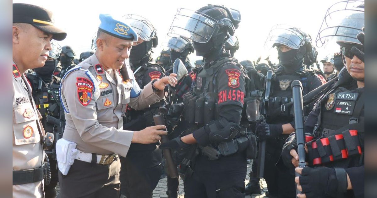 Kapolda Metro Pastikan Tidak Ada Anggota Bawa Senjata Api dalam Pengamanan Sidang MK