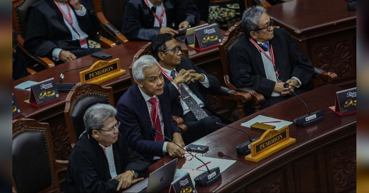 Reaksi Ganjar-Mahfud Saat MK Tolak Seluruh Gugatan Pilpres 2024