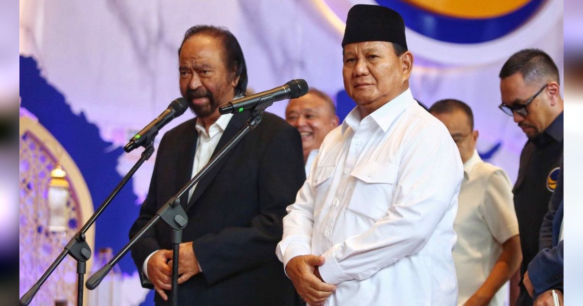 Ketum NasDem Beri Isyarat Bakal Gabung Koalisi Prabowo-Gibran