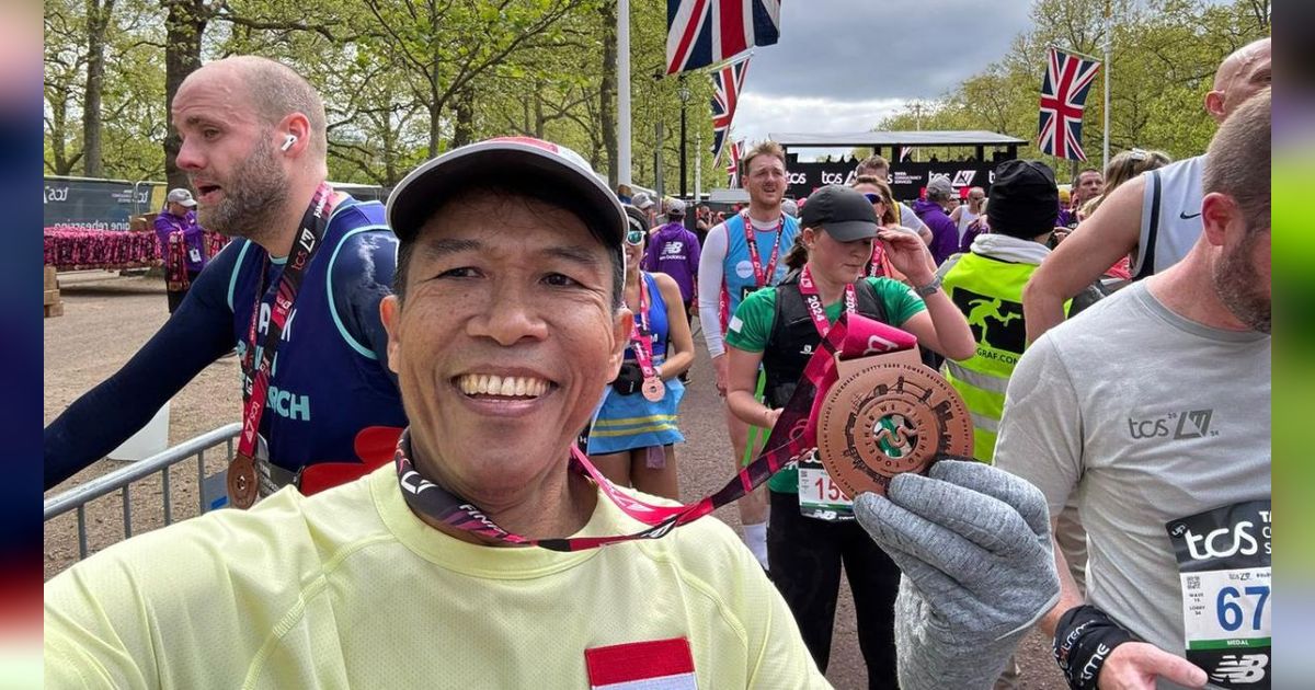 Cerita Anggota DPR Ikut London Marathon