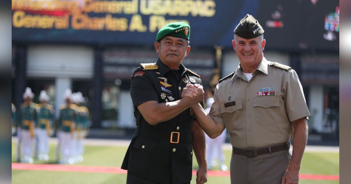 Kasad dan Danjen USARPAC Bersatu Demi Stabilitas dan Keamanan Asia Pasifik