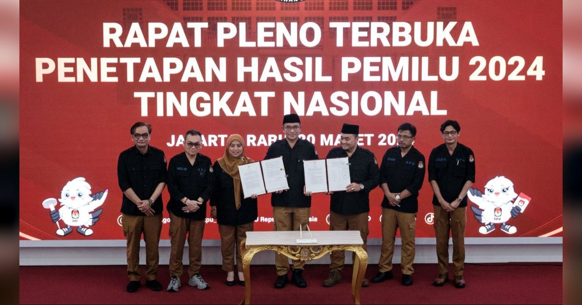 KPU Bakal Undang Ketum Partai, Ganjar dan Anies saat Penetapan Prabowo-Gibran sebagai Pemenang Pilpres