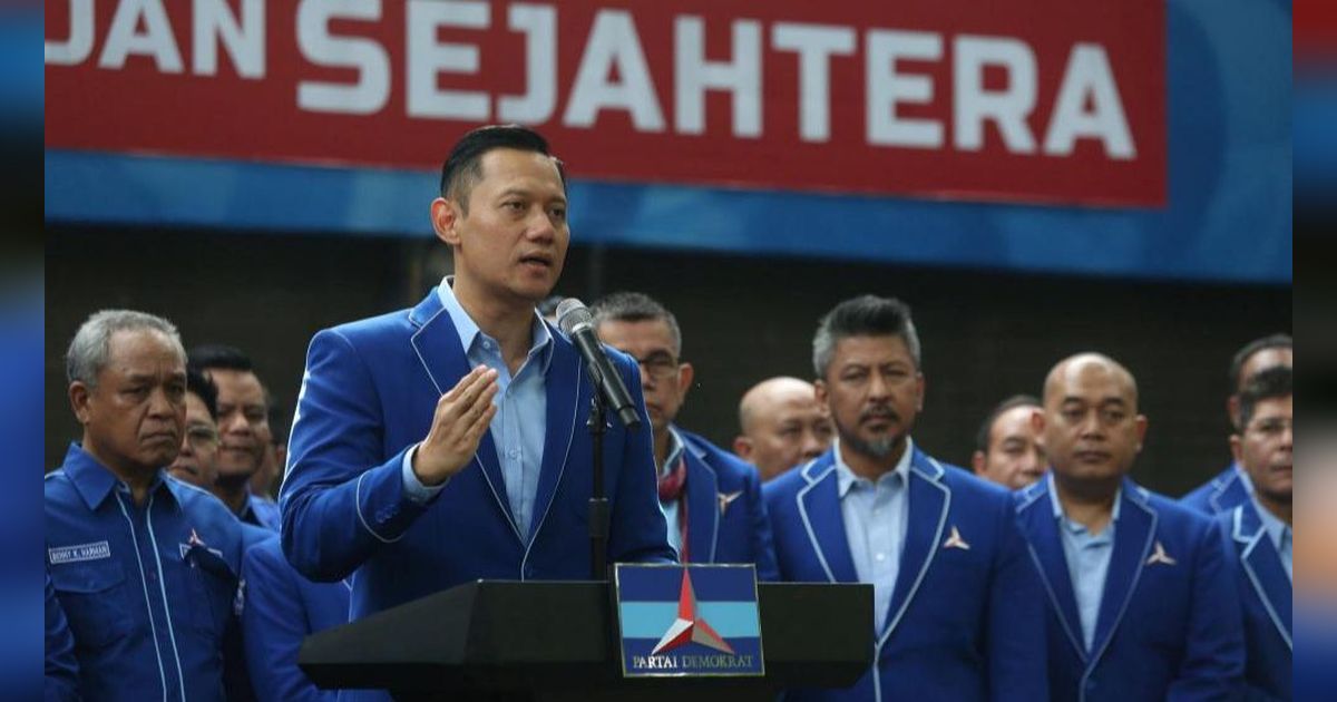 FOTO: Momen AHY Bicara Blak-Blakan Siapkan Orang-Orang Demokrat Terbaik untuk Kabinet Prabowo-Gibran