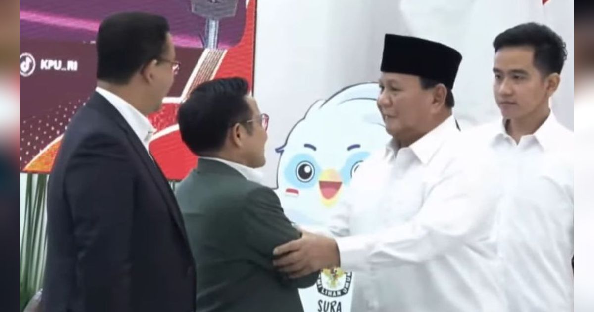 VIDEO: Salam Cinta Prabowo untuk Anies-Muhaimin, Pidato Perdana Presiden Terpilih di KPU