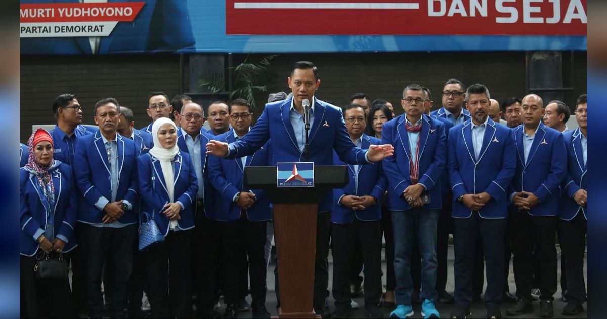 AHY Temui Jokowi di Istana Usai Hadiri Rapat Pleno Penetapan Presiden di KPU, Ini yang Dibahas