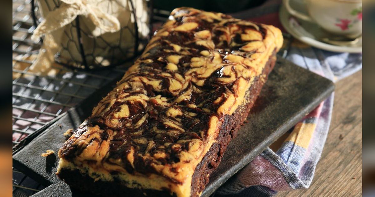 Cara Bikin Cheesy Brownies yang Teksturnya Lembut Meleleh di Lidah