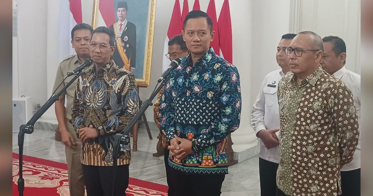 Presiden Jokowi Instruksikan Bereskan 2.086 Ha Lahan Bermasalah di IKN, AHY Tak Ingin Grusa Grusu