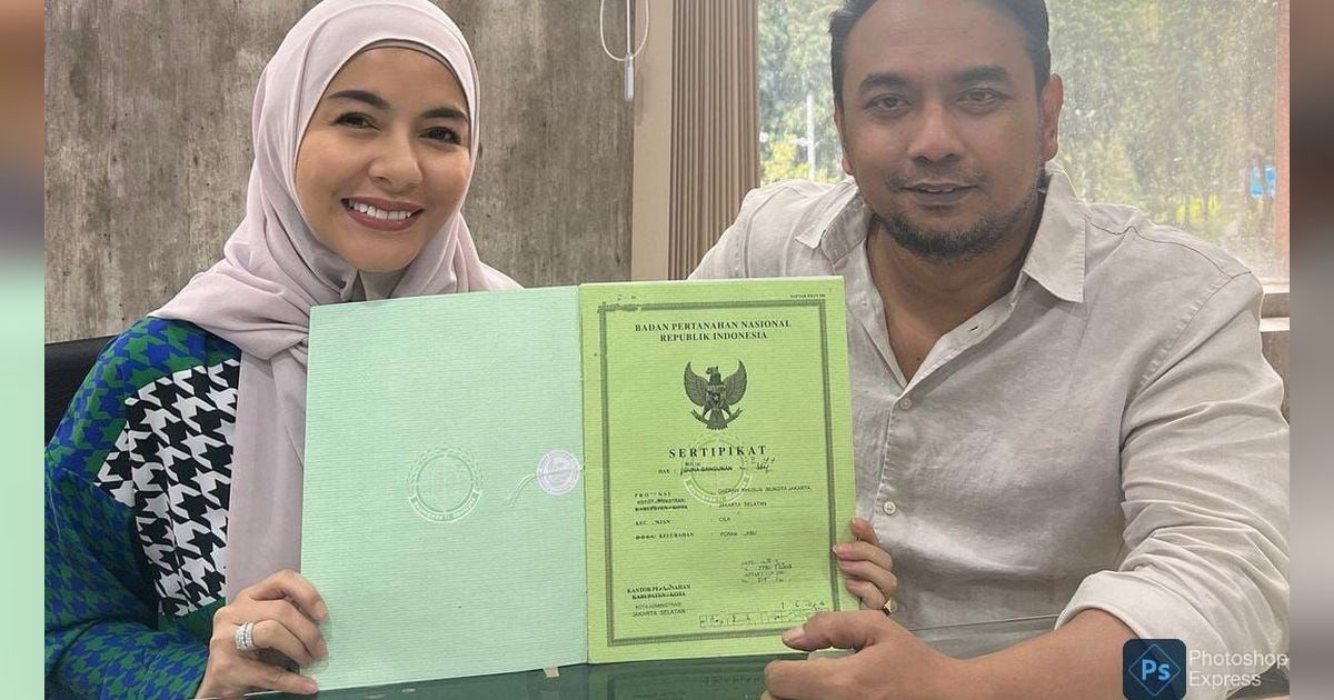 Bebi Romeo dan Meisya Siregar Pamer Sertifikat Rumah 'Katakan Pada Dunia Bahwa kita Mampu Lunasin'