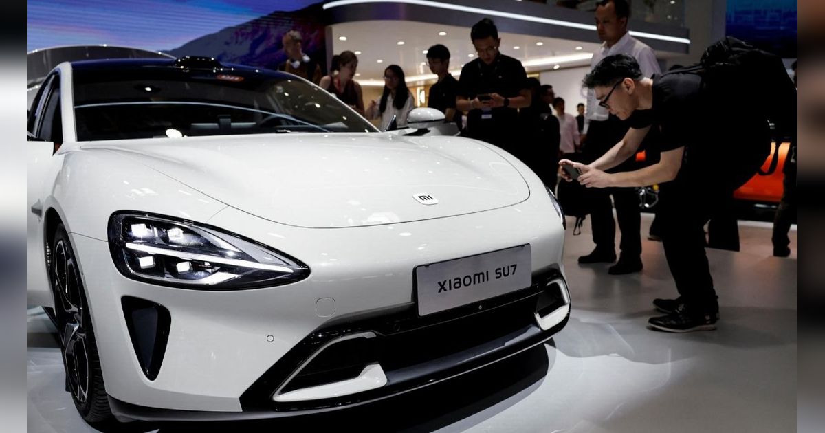 FOTO: Melihat Deretan Mobil Listrik dari Elegan sampai Sport di Pameran Auto China 2024 Beijing