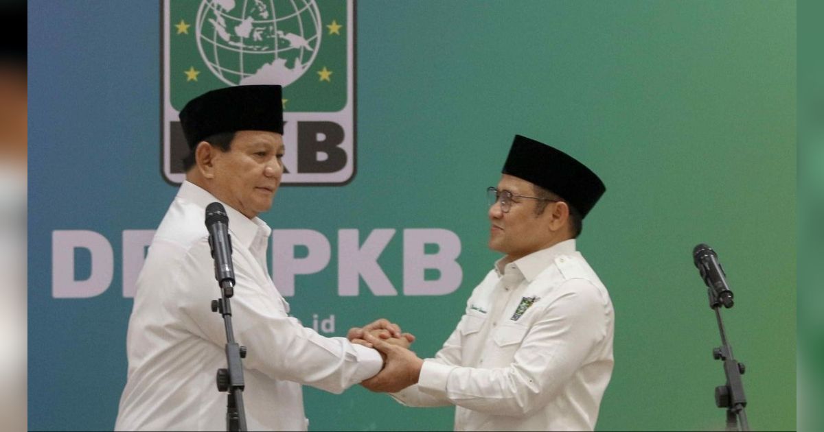 VIDEO: Prabowo Gandeng Tangan Cak Imin Kode Kuat PKB Gabung Koalisi