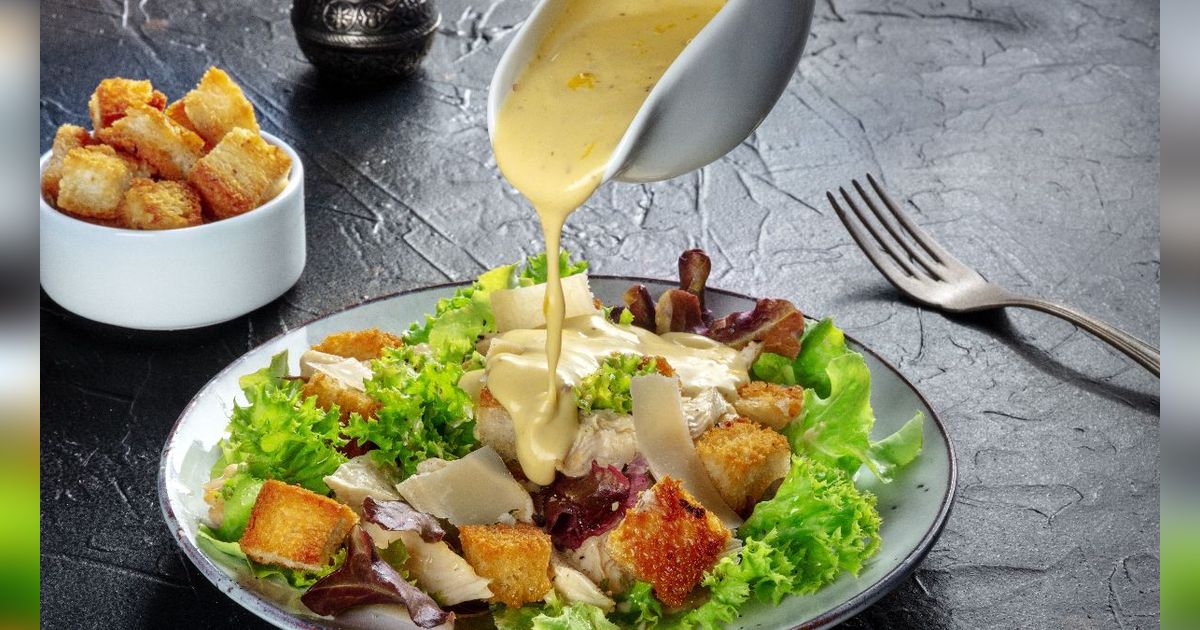 Bikin Sendiri Dressing Salad Sehat, Hanya Butuh 5 Bahan