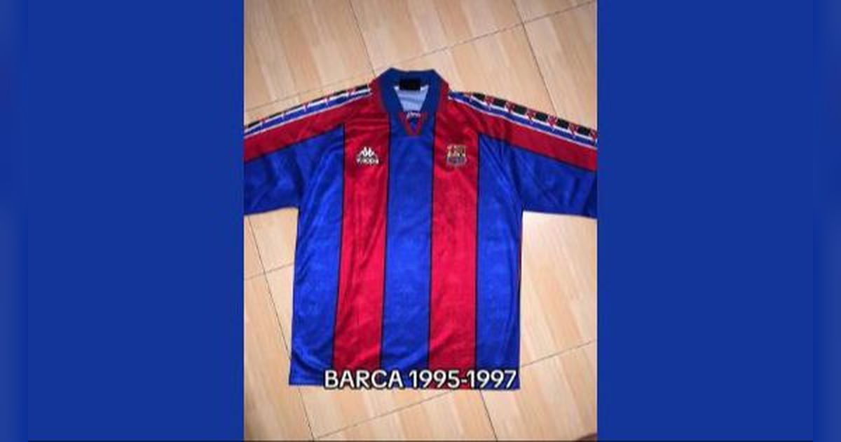 Heboh! Anak Pamer Koleksi Jersey Vintage Klub Eropa dan Timnas Argentina Tahun 90an, Selembar Ditawar Rp10 Juta Tidak Dilepas