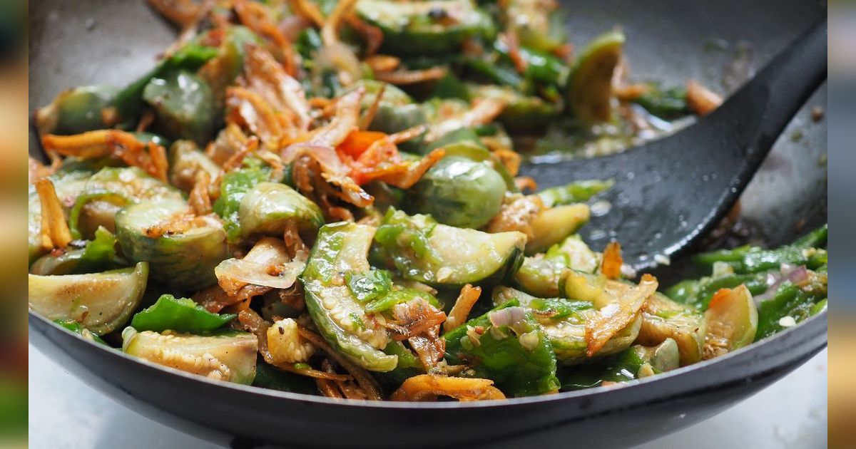 Resep Tumis Terong Hijau, Garing dan Gurih Bikin Nagih