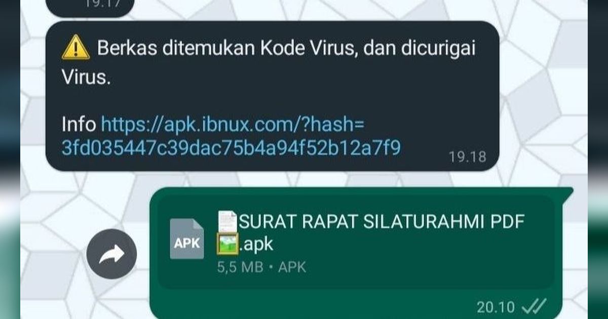 Waspada Tautan Undangan Grup yang Mengatasnamakan BPJS Kesehatan