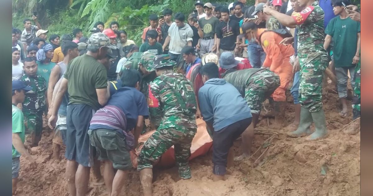 Dua Warga Toraja Utara Meninggal Tersapu Tanah Longsor, Satu Masih Hilang