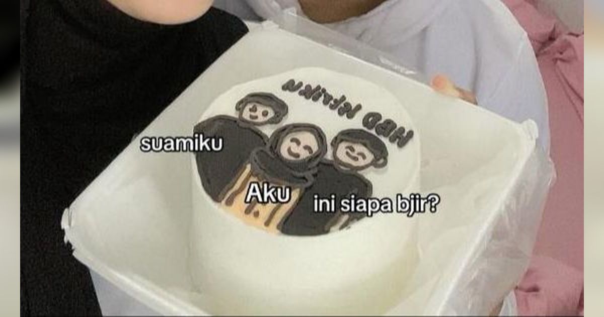 Ngakak! Gegara Kurang Tanda Baca Saat Pesan, Pria Ini Was-Was Kue Ultah Istri Ada Gambar 2 Cowok: Satu Suami, Satunya Siapa?