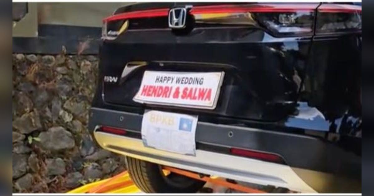 Momen Pria Beri Seserahan Lamaran Mewah Uang Rp 100 juta, Mobil HRV hingga Kerbau, Camer Tersenyum Manis