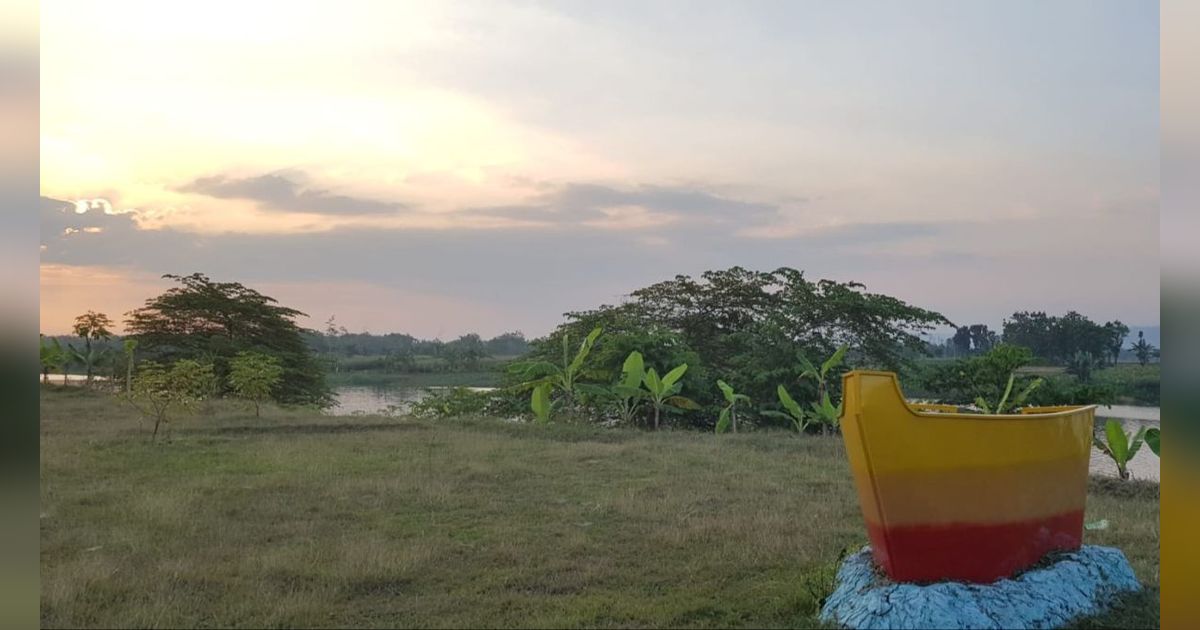 Menikmati Senja di Agrowisata Cengungklung Bojonegoro, Desa Sejuk di Tepi Sungai Bengawan Solo