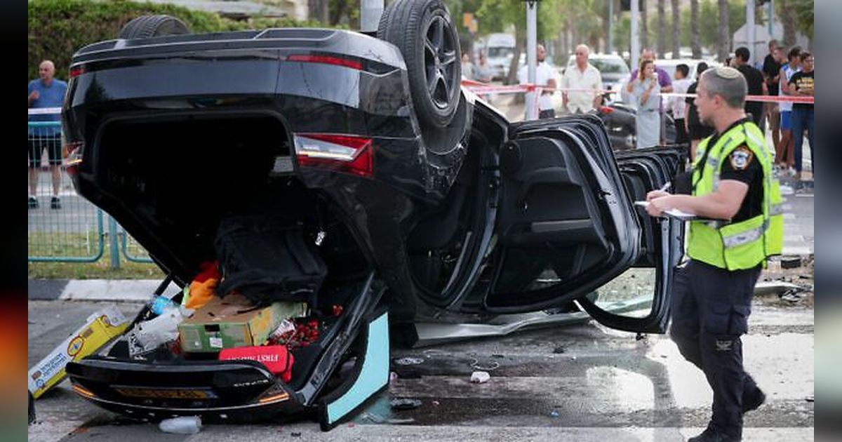 Menteri Israel Itamar Ben-Gvir Kecelakaan Setelah Mobilnya Langgar Lampu Merah Lalu Terguling, Pihak RS Ungkap Kondisinya