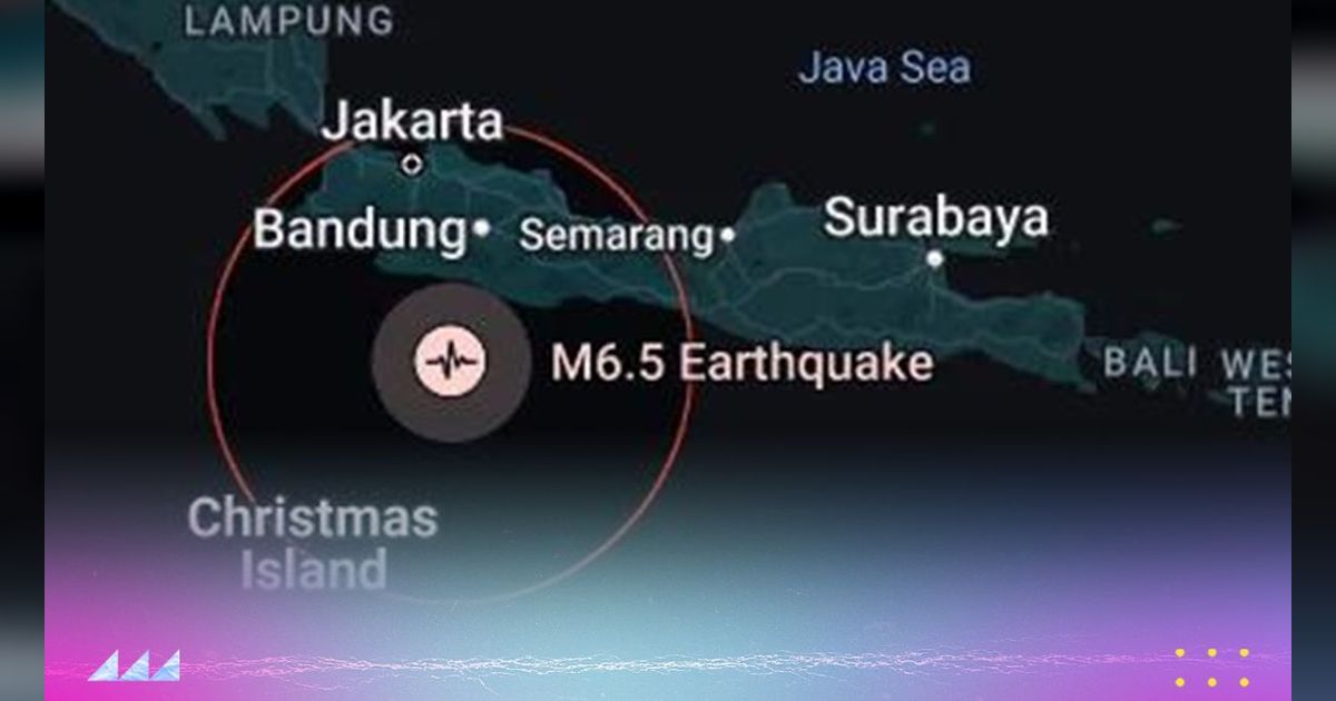 Horor, Detik-Detik Gempa Garut Guncang Bandung Terekam Live Instagram