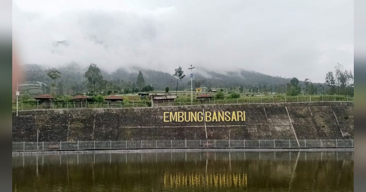 Melihat Pesona Embung Bansari, Program Strategis Presiden Jokowi yang Berkembang Jadi Spot Wisata Baru di Lereng Gunung Sindoro