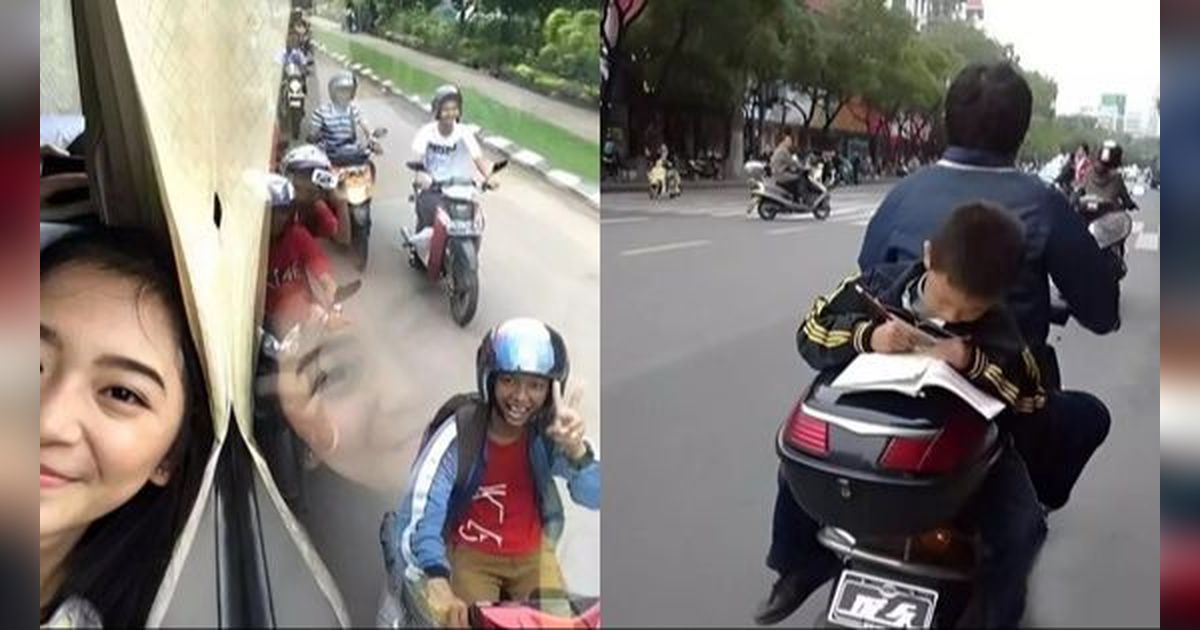 10 Potret Random Pengguna Jalanan Bukti Uniknya Warga Indonesia