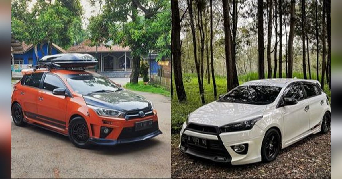 Tidak perlu banyak perubahan, Yaris Lele tetap keren sejak awal dengan 10 potret modifikasinya.