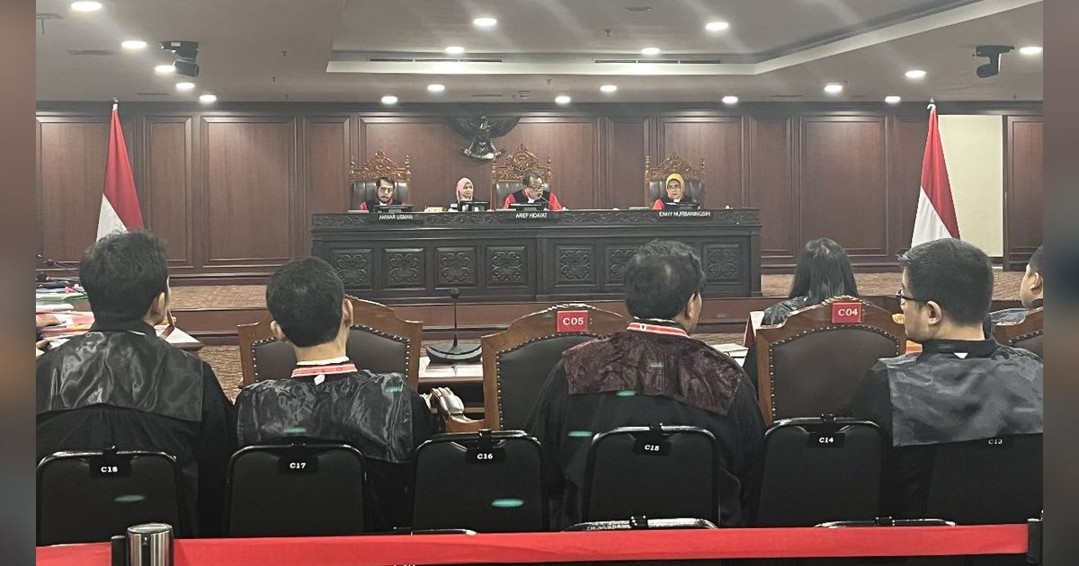 Absen Sidang, Caleg Gerindra dan NasDem Dapil Jatim Dianggap Hakim MK Tak Serius Gugat Sengketa Hasil Pileg 2024